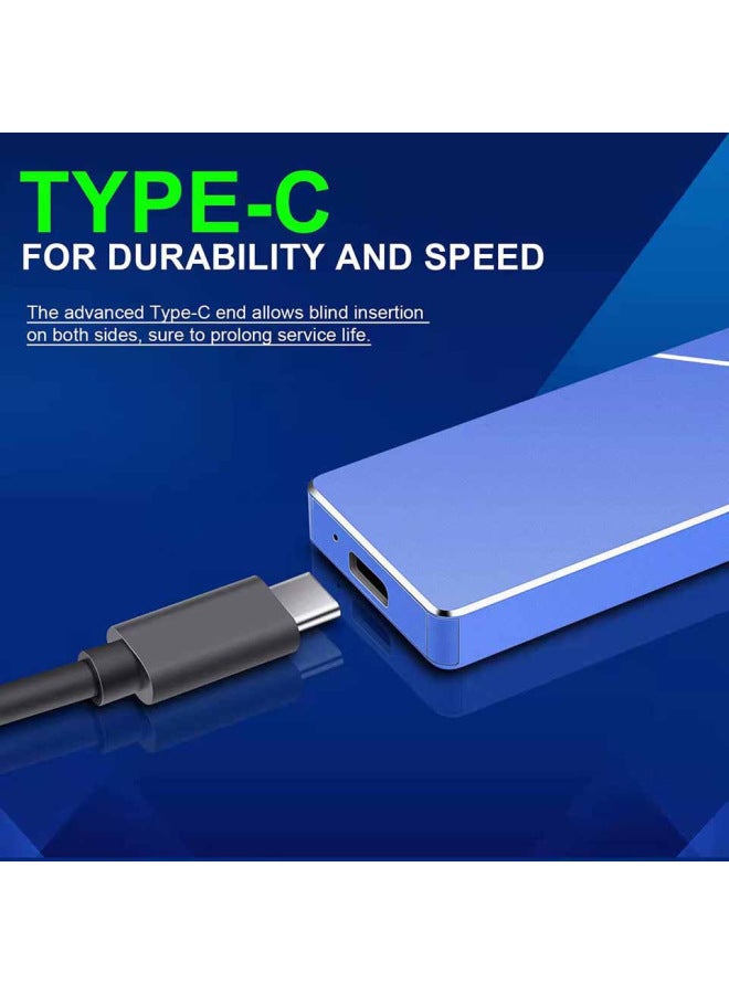 SSD Metal High-speed Mobile Hard Disk Large Capacity 64T Expansion Mobile Solid State External Hard Disk-Color:Silver-Capacity:8tb (256g Expansion) (ordinary Model)  - Image 5