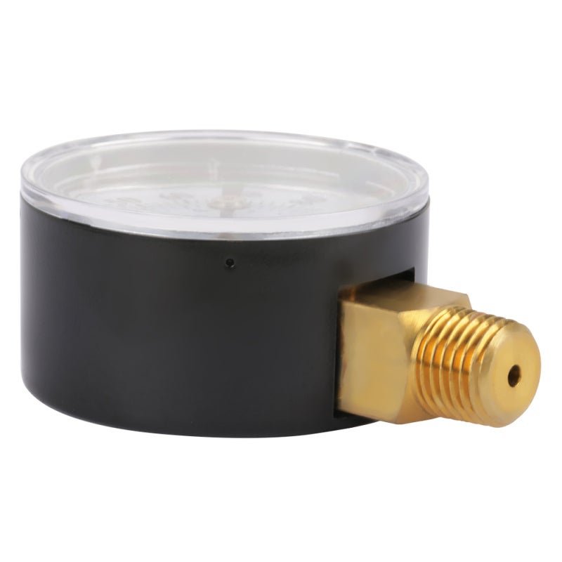 Pressure Gauge: Metal Case, Corrosion Resistance, Dual Scale 0-100PSI/0-7Bar - Stable Performance, Easy Installation - Manometer for Water Air Oil Pressure Measuring - Image 5