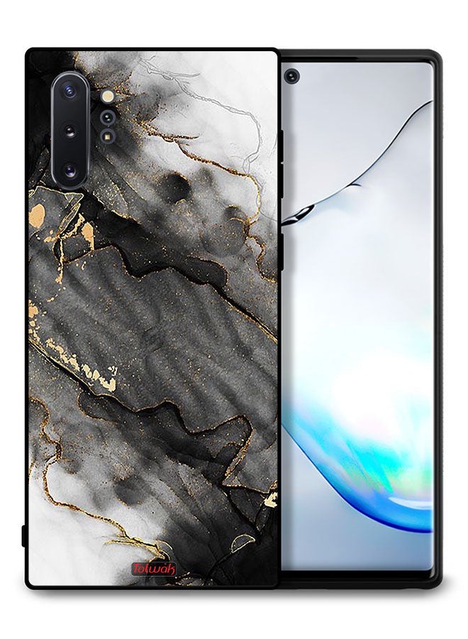 Tolwak Samsung Galaxy Note 10 Plus 5G Protective Case Cover Glitter Marble  - Image 1