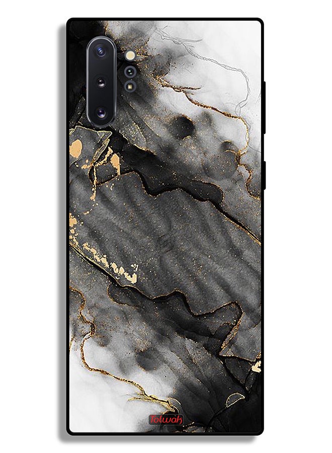 Tolwak Samsung Galaxy Note 10 Plus 5G Protective Case Cover Glitter Marble  - Image 2