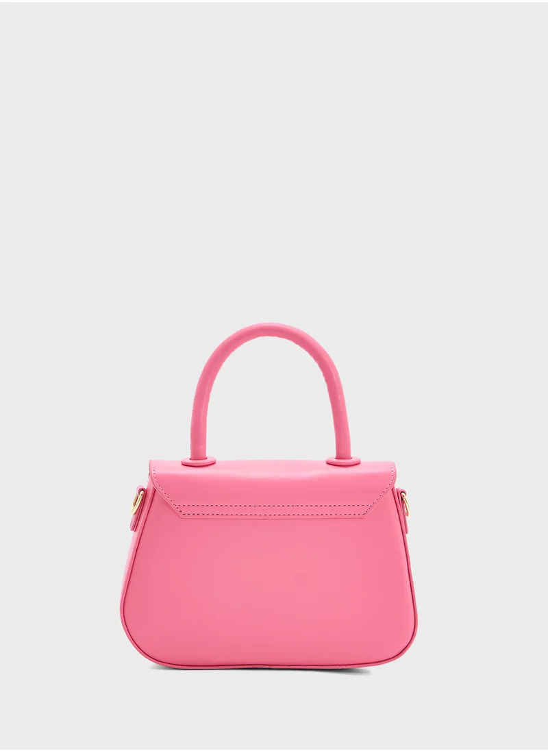 Ginger Heart Closure Satchel Bag