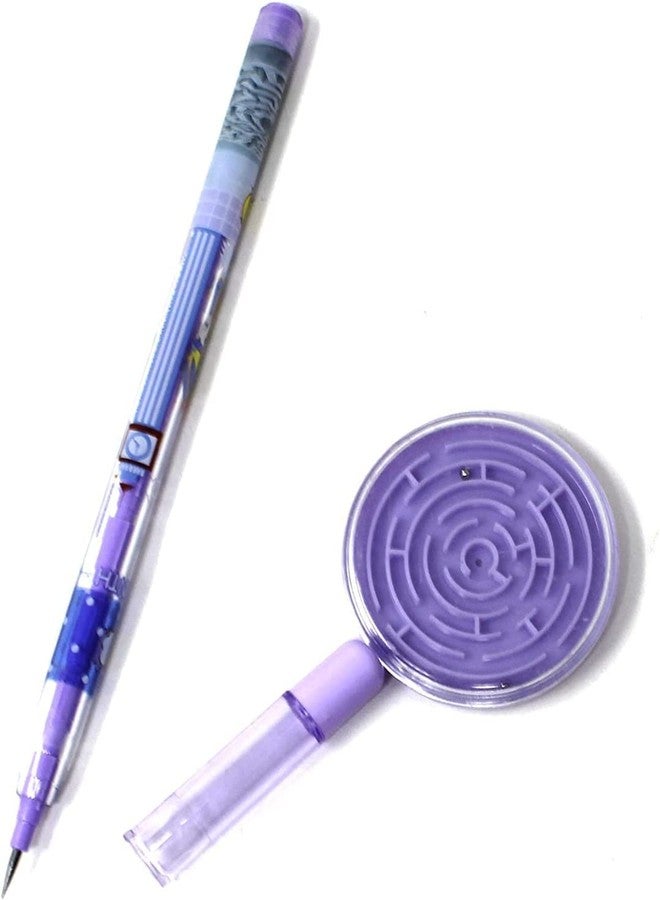 BREEPREE Fancy Push Pencil with Maze Puzzle Ball Game for Kids, School Stationery Birthday Return Gifts of All Age Group (20) - Image 4