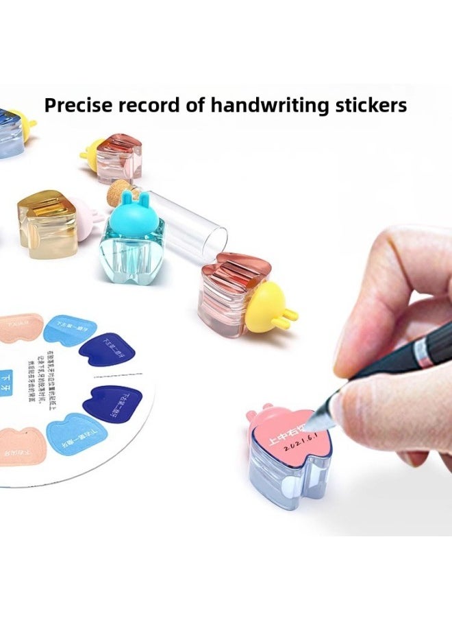 Generic Deciduous Teeth Storage Box Children's Teeth Collection Box Replacement Teeth Memory Girl's Deciduous Teeth Box Lanugo Hair Preservation Box-Specifications:Cartoon Princess-Zodiac Monkey [wooden Frame]]  - Image 5