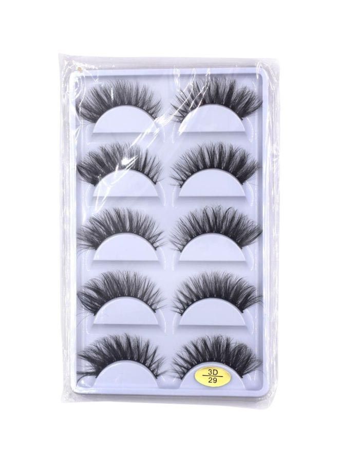 نيبمينينت خمس أزواج من الرموش الصناعية أسود - Image 1