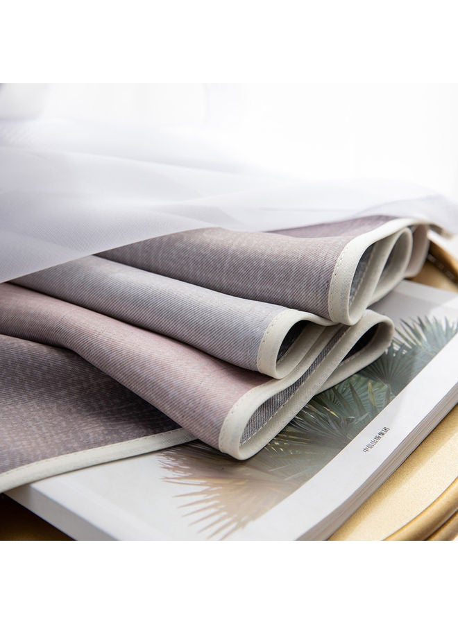 Loquat Blackout Double Layer Star Window Curtains Multicolour 38.00x5.00x30.00cm - Image 5