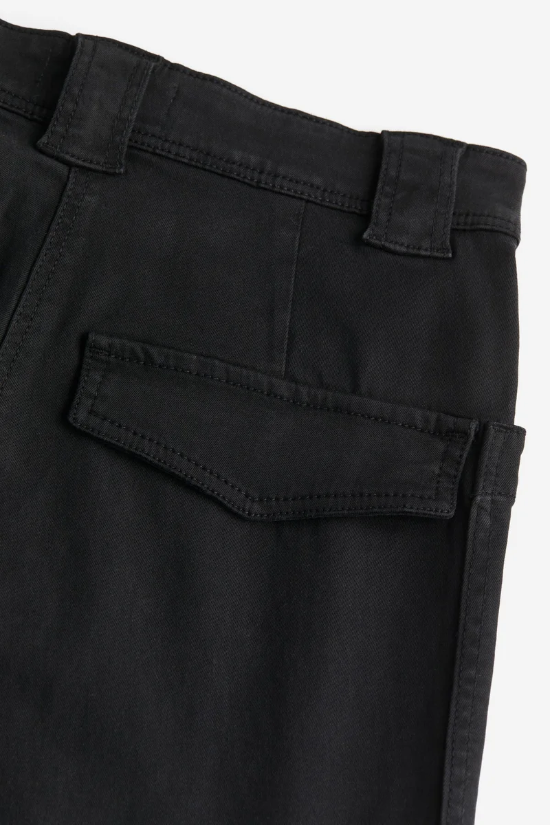 H&M Lyocell-blend cargo trousers
