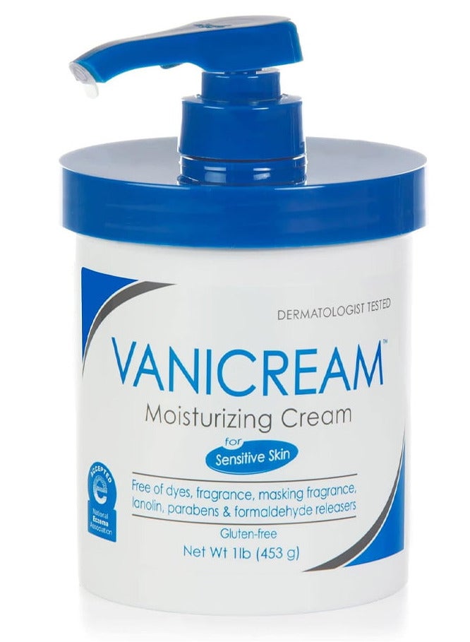 Vanicream Vanicream Moisturizing Skin Cream W/PUMP 16 OZ 453 gm  - Image 1