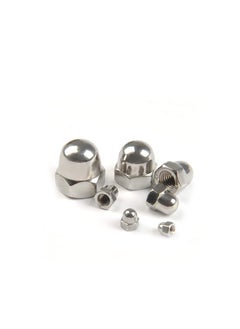 RELY+ Rely Pcs25 M4 Thread Dome Head Cap Nut Stainless Steel 304 Top Nut Hex Dome Head Acorn Nut or Crown head for Vehicle Tyre DIY projects Vehicle Furniture or Home Improvement  - Image 3