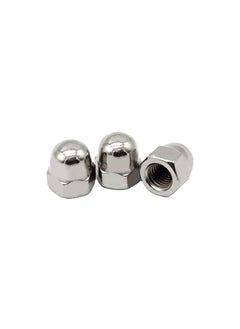 RELY+ Rely Pcs25 M4 Thread Dome Head Cap Nut Stainless Steel 304 Top Nut Hex Dome Head Acorn Nut or Crown head for Vehicle Tyre DIY projects Vehicle Furniture or Home Improvement  - Image 5