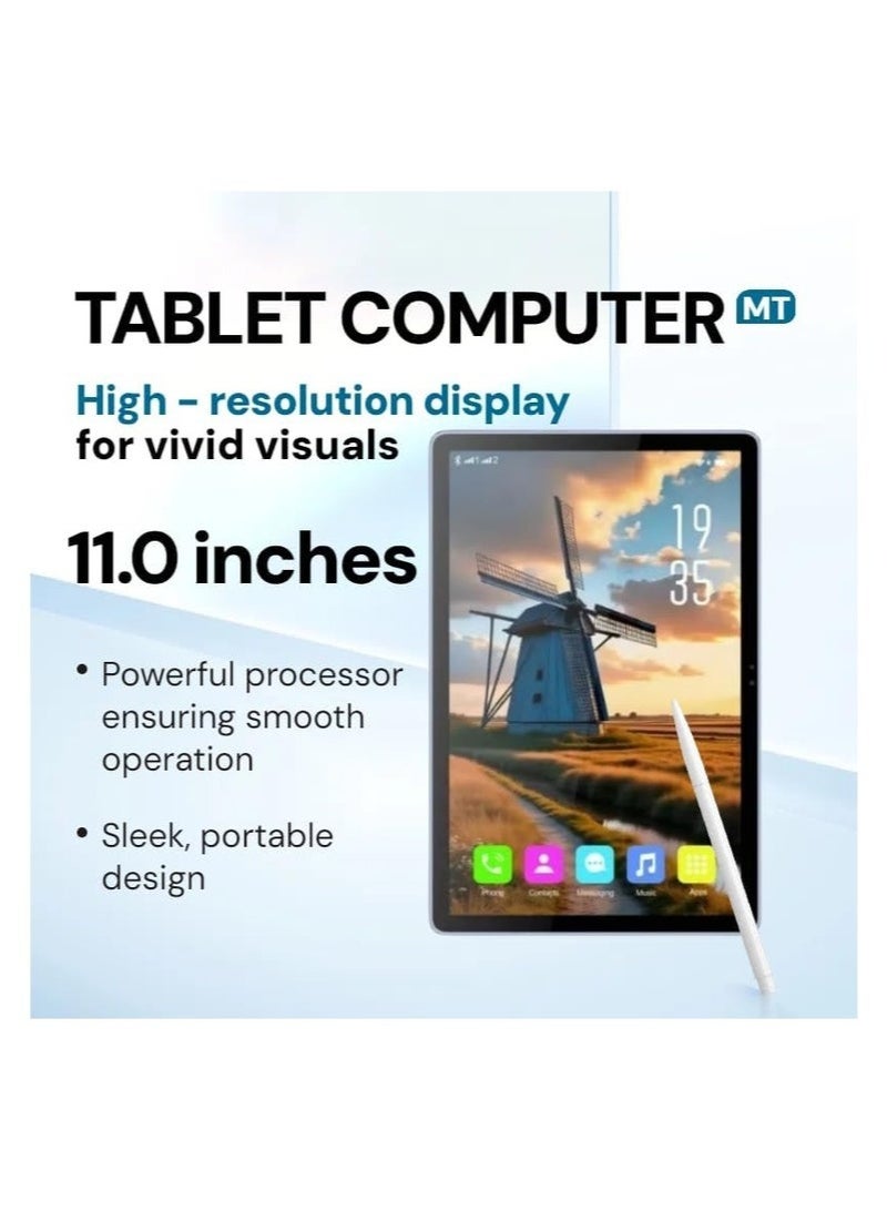CCIT TAB 13 Ultra 11" Android Tablet | 8GB RAM 256GB ROM | Octa-Core | Dual SIM 4G LTE | Wi-Fi | 7000mAh Battery | Bluetooth | Perfect Tablet for Study, Online Classes & Entertainment - Image 4