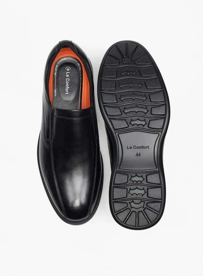 Le Confort Men's Solid Slip-On Loafers