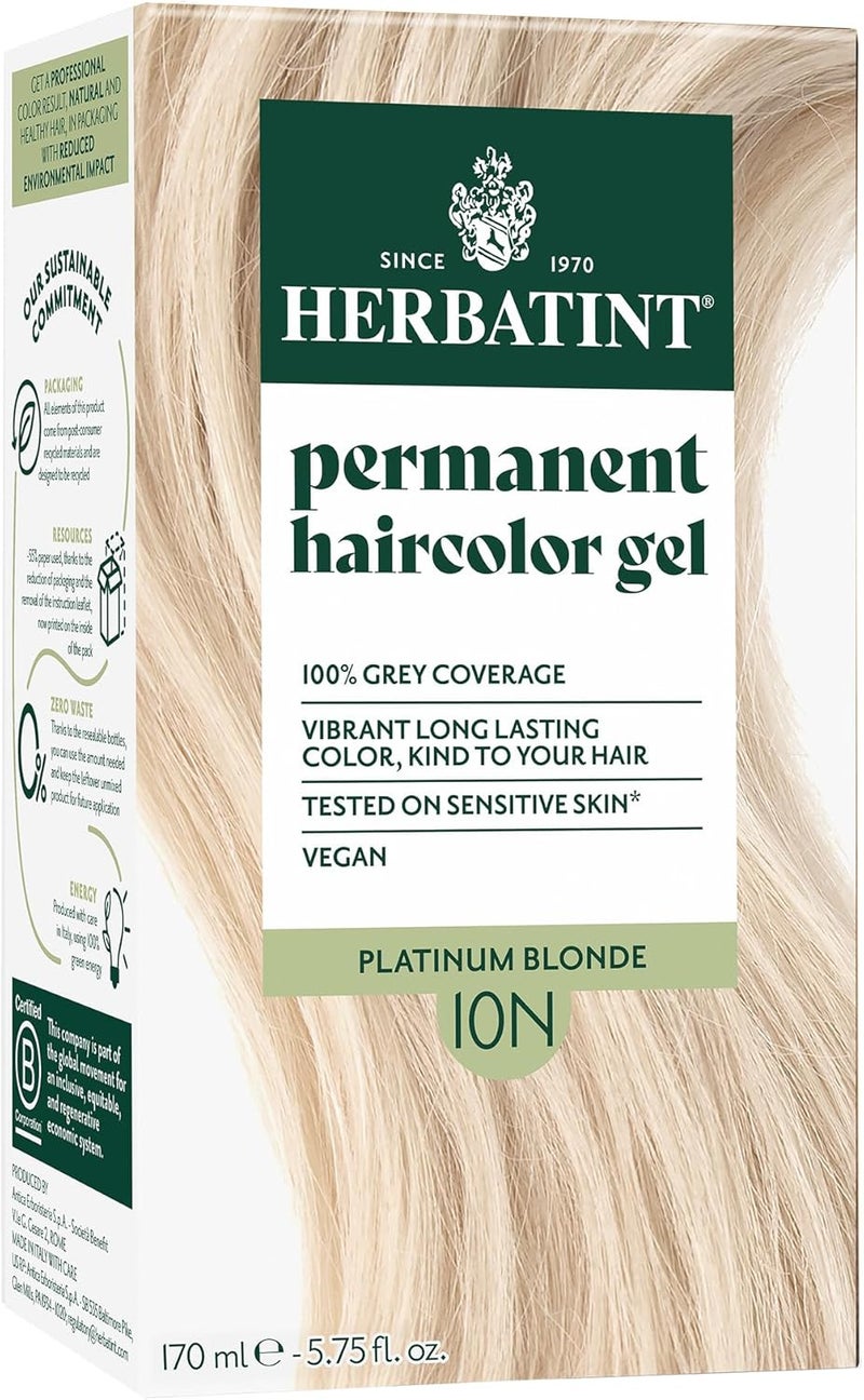 Herbatint 10N Platinum Blonde Permanent Hair colour 170ml