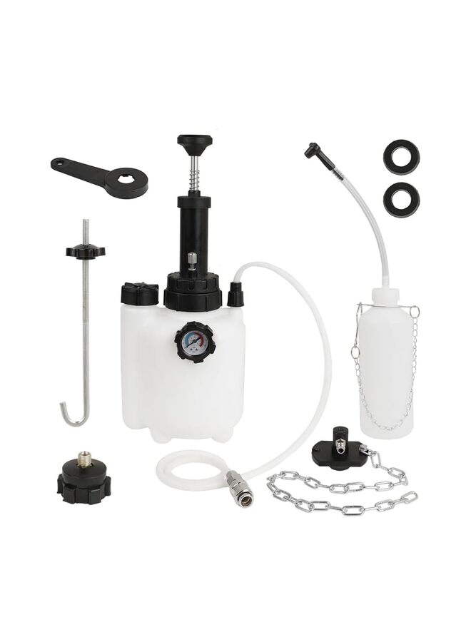 Brake Bleeder kit Vacuum Brake Bleeder Brake Bleeder kit one Person Power Bleeder 3L Add 1 Liter Waste Oil Collection Bottle - Image 4