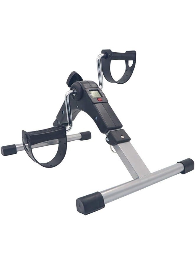 Folding Mini LCD Exercise Bike Portable Arm Leg Resistance Cycle Pedal Exerciser - Image 5