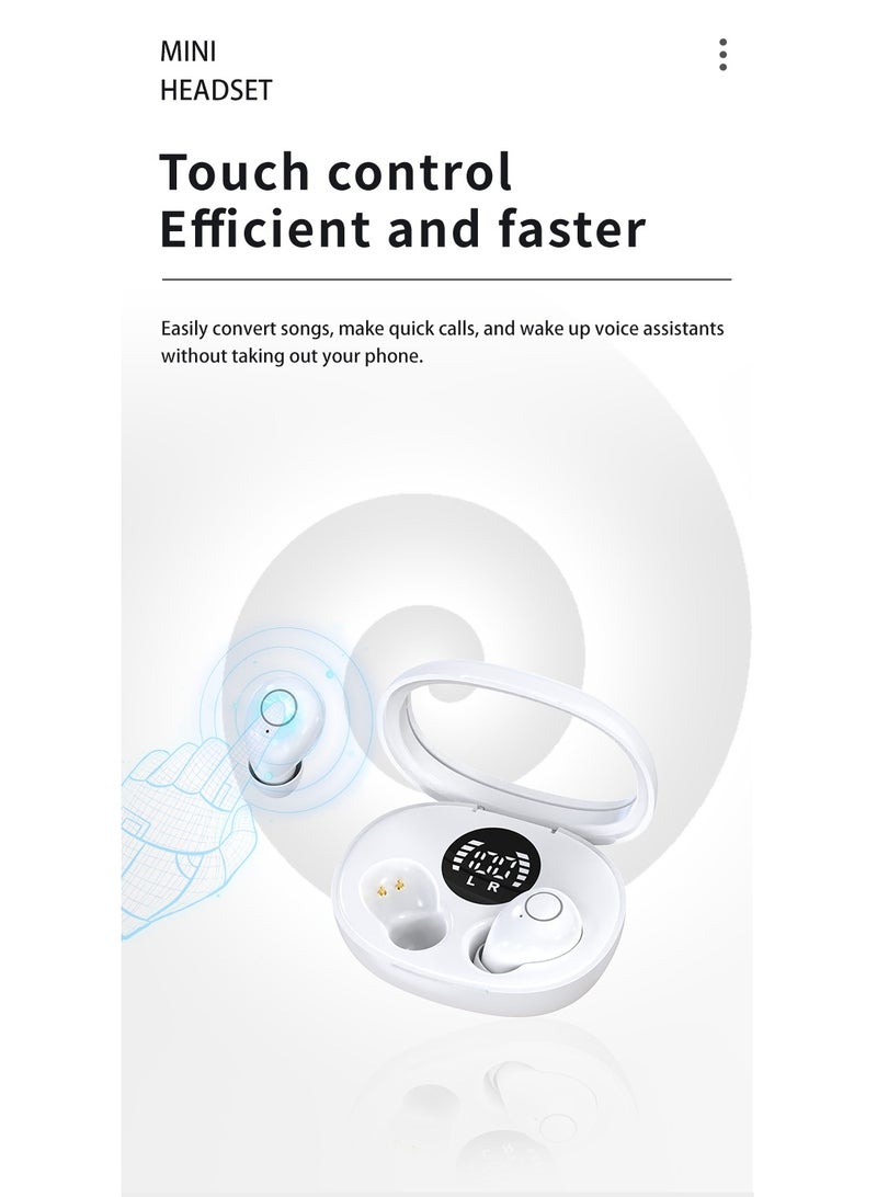 TWS Wireless Bluetooth Headset LED Display Gamer Earbuds with Mic Wireless Headphones Noise Cancelling Bluetooth Earphones  - Image 3