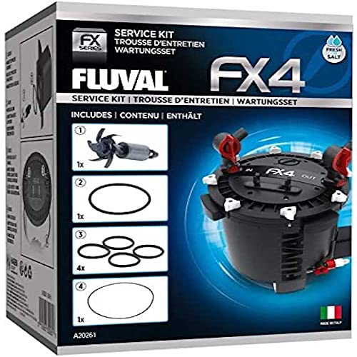 Fluval FX4 Service Kit, Aquarium Canister Filter Maintenance Kit - Image 1