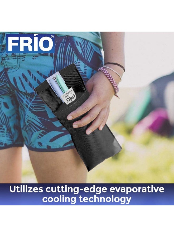 FRIO ® ديو: محفظة سفر لتبريد الأنسولين (أسود) لمرضى السكري مصنوعة في المملكة المتحدة - بدون أكياس ثلج، مرة أخرى أبداً! - Image 5