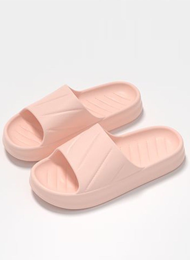 Cloud-Like Cushioned Women's Universal Slippers - Non-Slip Indoor/Outdoor Sandals For Summer, Home, Bathroom And Casual Wear, Size 36-37 Pink  - Image 1