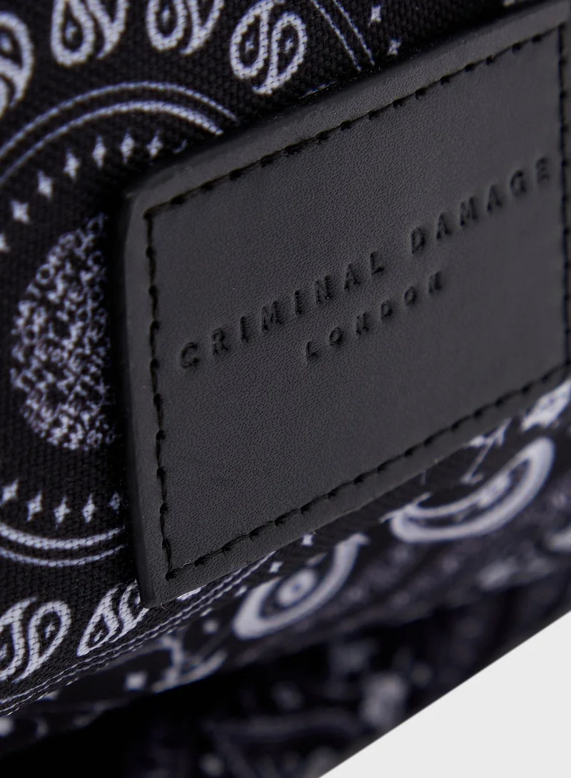 CRIMINAL DAMAGE Bandana Bag