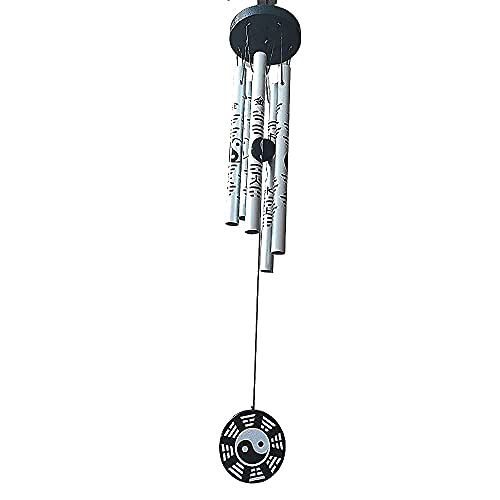 Ripe India Feng Shui Yin Yang Vastu Five Pipe Wind Chime for Balcony Window Positive Energy - Image 3
