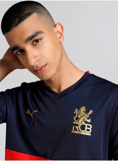 PUMA RCB 2025 Mens Blue Fan Jersey  - Image 3