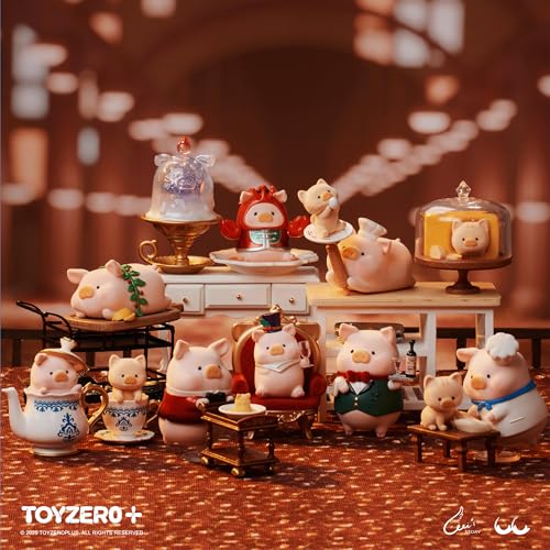 TOYZERO + Store TOYZERO Lulu The Piggy Blind Box Figures Pigchelin Restaurant Series Blind Boxes Mystery Box Cute Figurines Collectible Toys Home Desk Decorations Holiday Birthday Gifts Single Box - Image 5