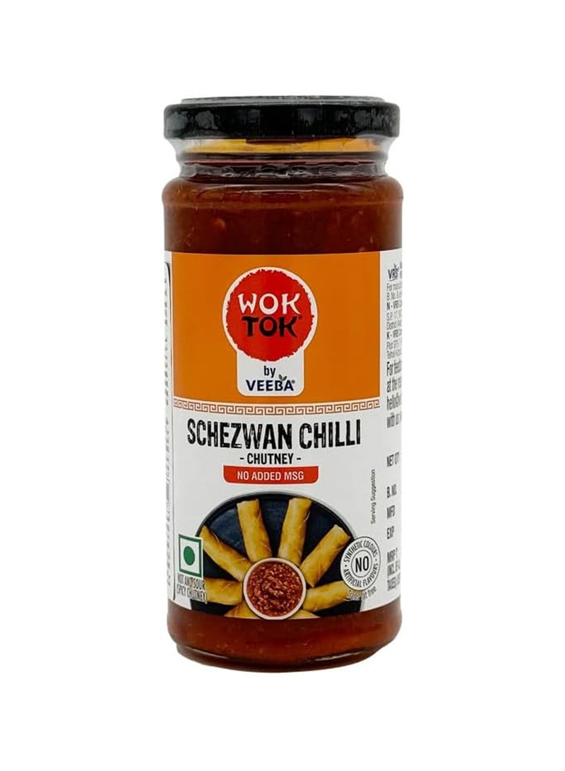 Veeba Schezwan Chilli Chutney 250g - Image 1