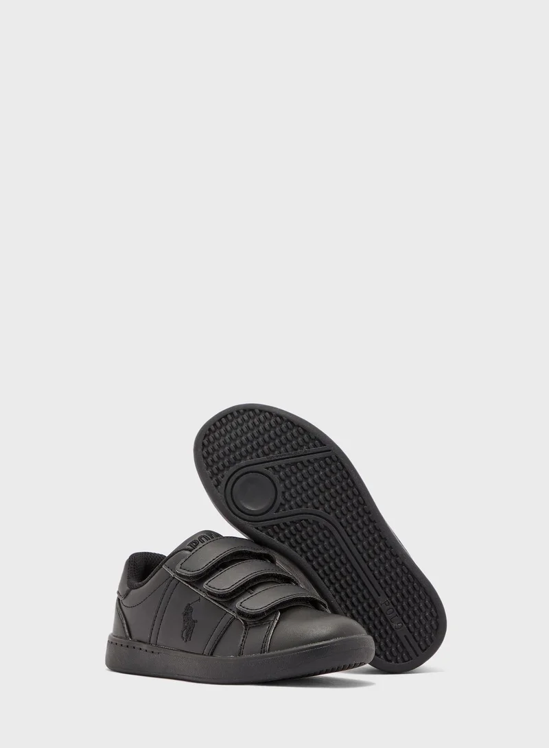 POLO RALPH LAUREN Kids Double Strap Sneaker
