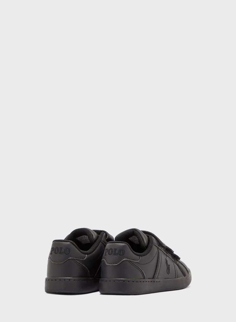 POLO RALPH LAUREN Kids Double Strap Sneaker