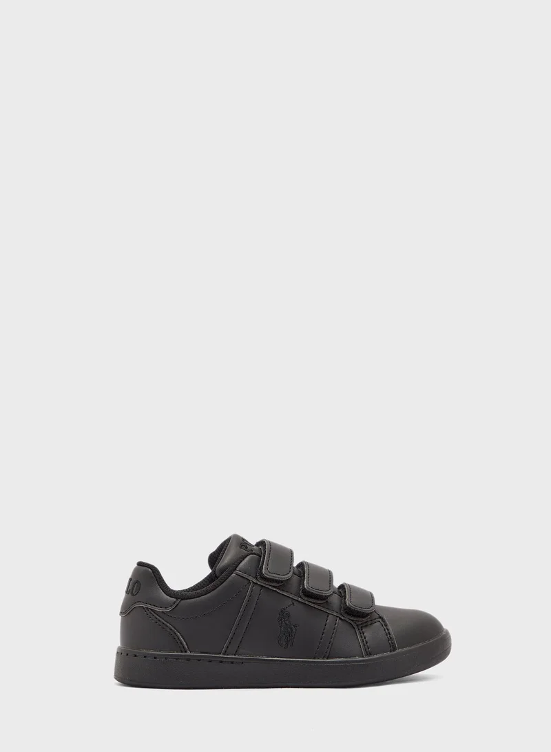 POLO RALPH LAUREN Kids Double Strap Sneaker
