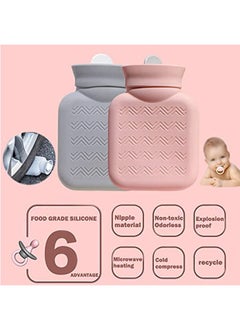 Muyixin Hot Water Bottle Winter Hand Warmer with Cloth Cover  - Image 4