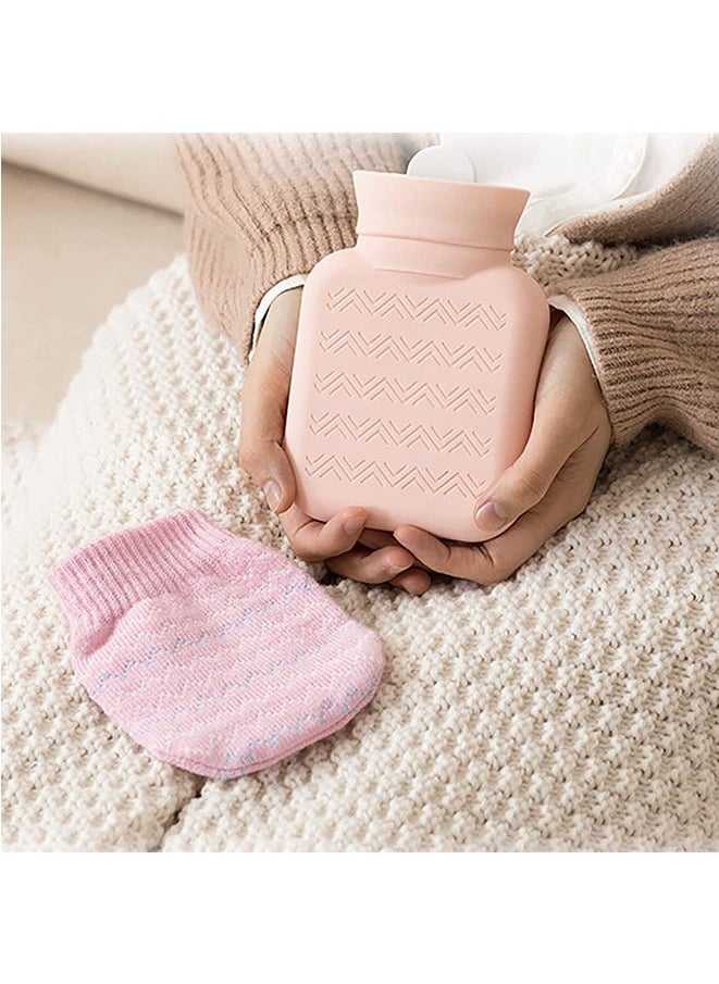 Muyixin Hot Water Bottle Winter Hand Warmer with Cloth Cover  - Image 2