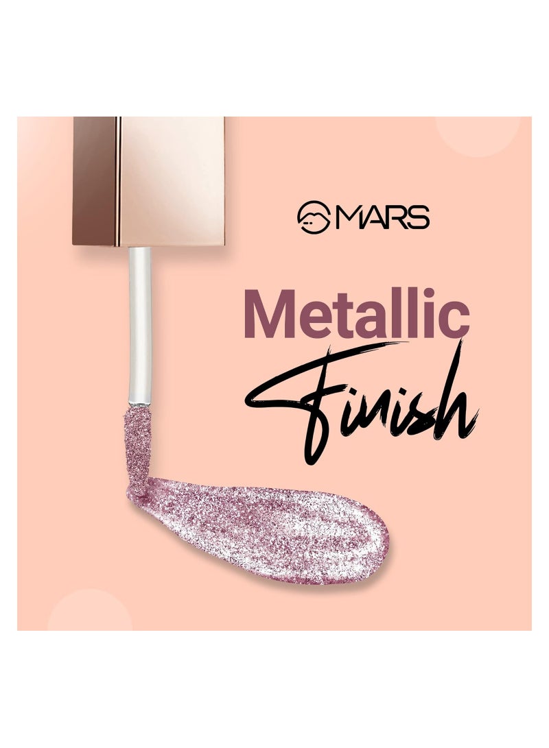 مارس ظلال العيون السائلة اللامعة المعدنية من مارس، مقاومة للماء، مصبوغة بدرجة عالية - Image 2