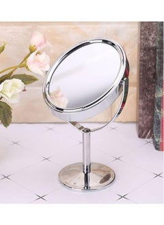 co arma Set of 3 Small Double Sided Mirror with Stand for Vanity and Makeup 360 Degree Rotatable  - Image 3