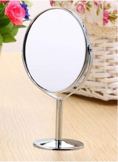 co arma Set of 3 Small Double Sided Mirror with Stand for Vanity and Makeup 360 Degree Rotatable  - Image 4