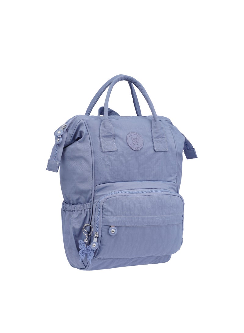 CAPRICE COLLECTION Baby Dipper Bagpack Mommy Bag – Water-Proof Nylon, Multi-Compartment, Adjustable Strap, Lavender  - Image 2