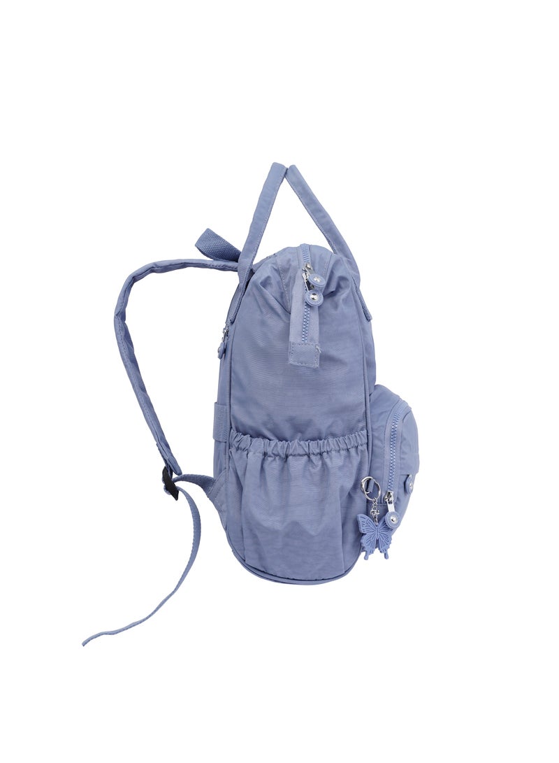 CAPRICE COLLECTION Baby Dipper Bagpack Mommy Bag – Water-Proof Nylon, Multi-Compartment, Adjustable Strap, Lavender  - Image 4