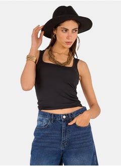 Clue Square Neck Cropped Top  - Image 1