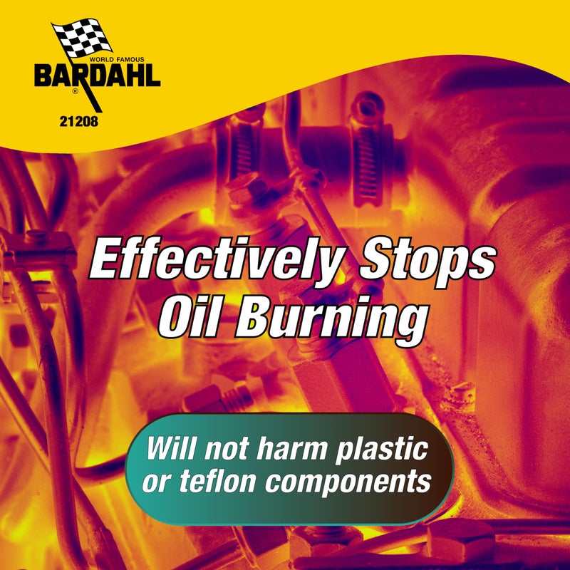Bardahl 21208 Engine Protection Motor Oil Additive - Zinc Engine Restore & Oil Burning Guard - Oil Treatment Designed to Lubricate & Reduce Wear on Older Cars & High Mileage Engines - 12 oz (1 Pack) - Image 5