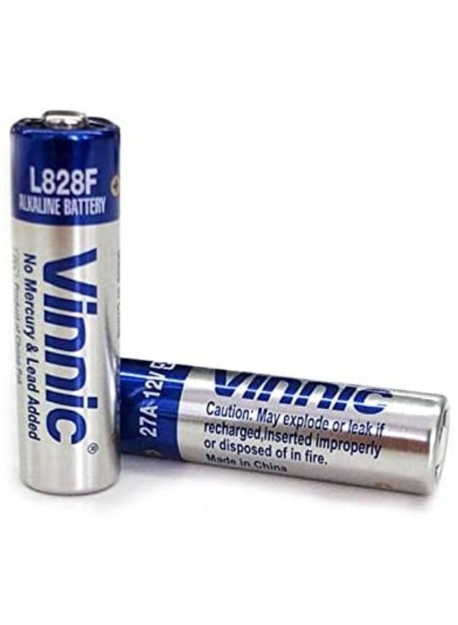 Vinnic 5-Pieces Vinnic 27A Positive Power (L828F) 12V Alkaline Batteries - Image 2