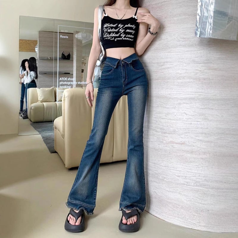 Unisex Casual Daily Denim Jeans - Image 2