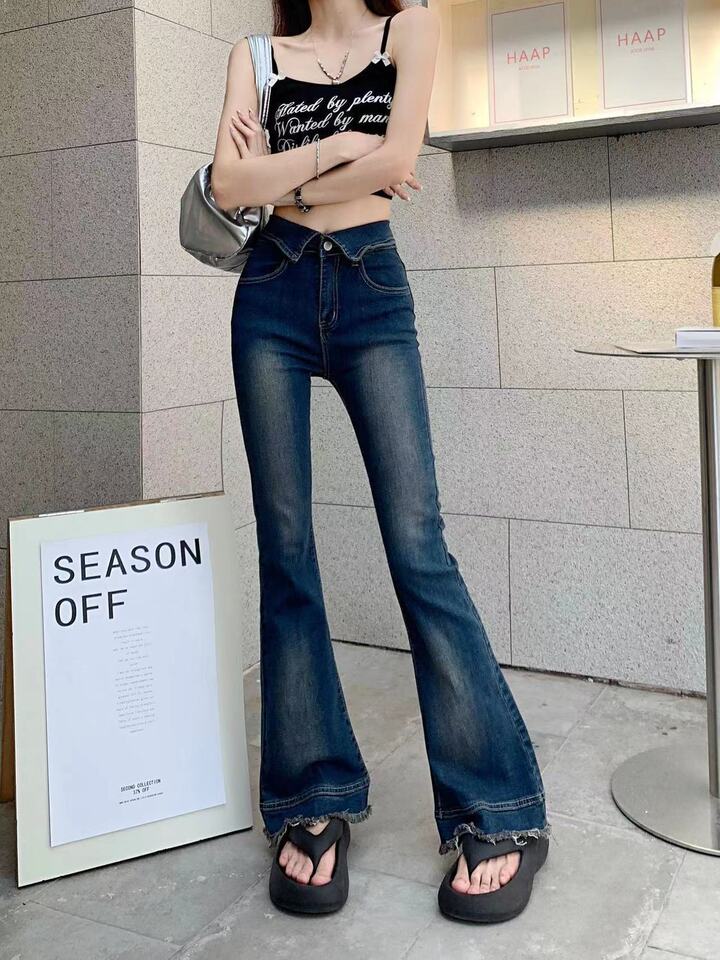 Unisex Casual Daily Denim Jeans - Image 1