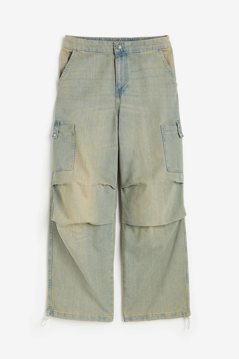 H&M Denim Pocket Detail Pants