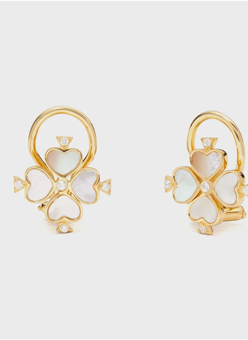 Kate Spade Heart Stud Earrings