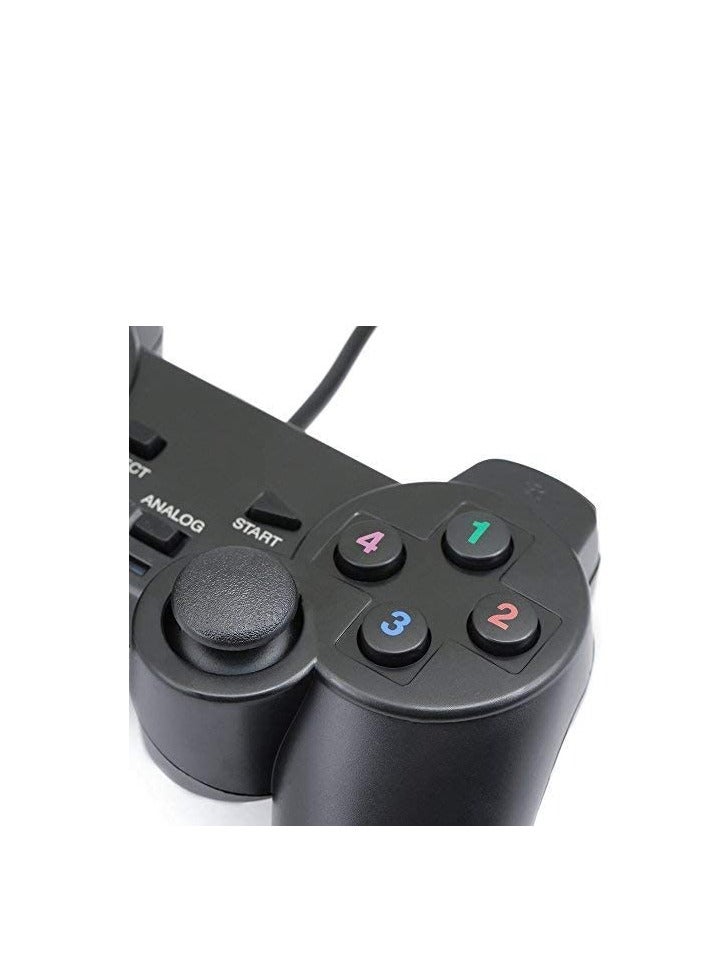 Wired arm with USB port supports computers and laptops, gaming controller for the computer, ergonomically designed for comfort and control while playing