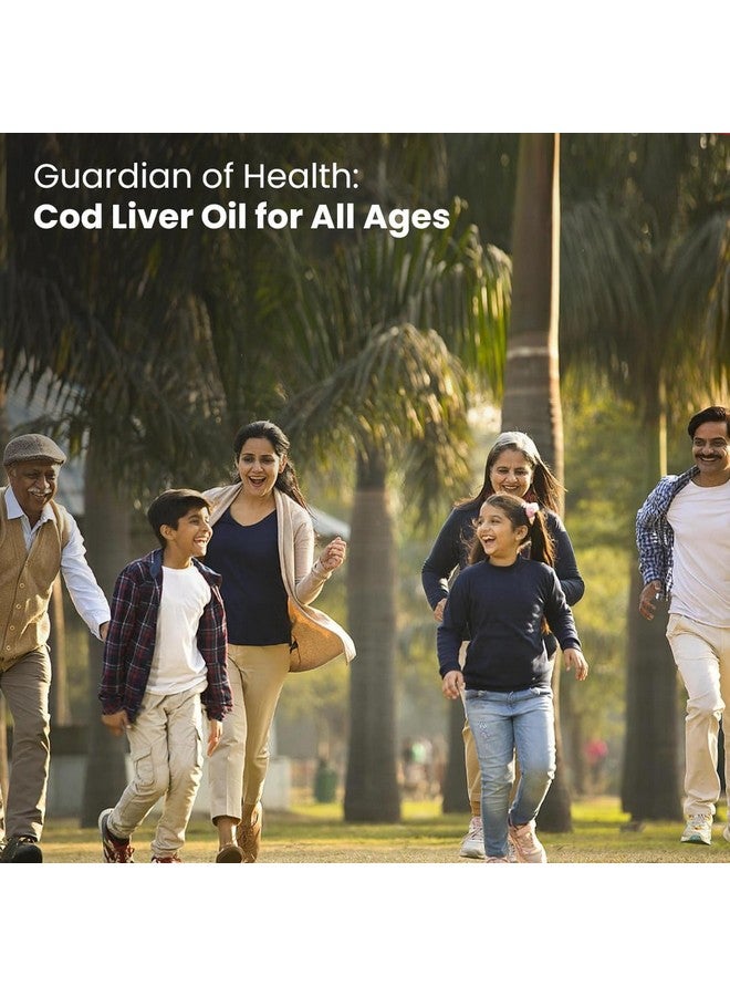 SEACOD زيت كبد سمك القد سيكود 100 كبسولة جيلاتينية مع EPA و DHA طبيعيين (100 كبسولة) - Image 4