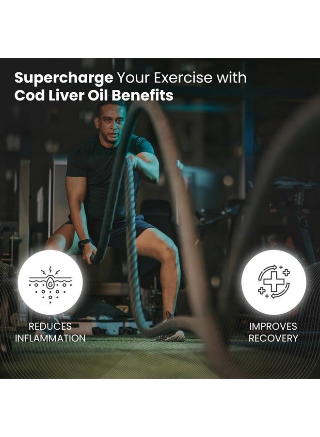 SEACOD زيت كبد سمك القد سيكود 100 كبسولة جيلاتينية مع EPA و DHA طبيعيين (100 كبسولة) - Image 5