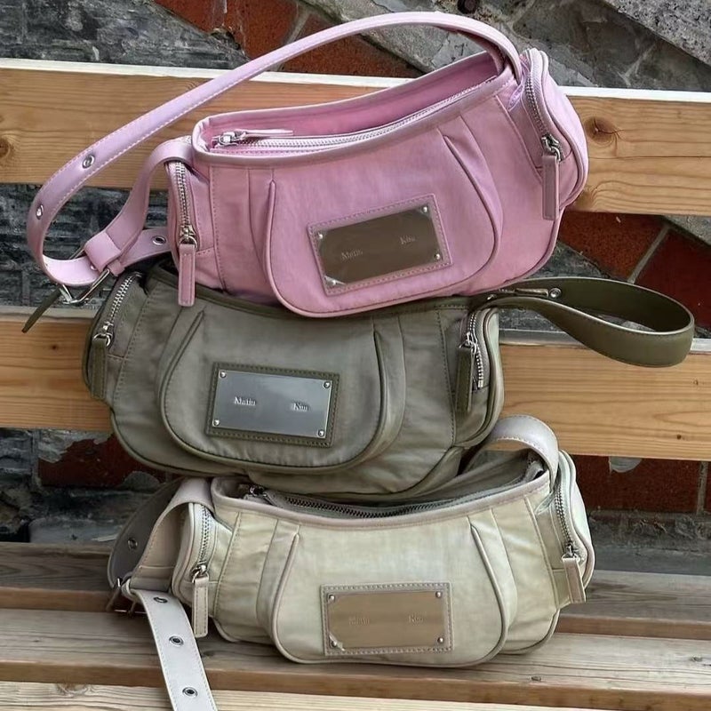Matin Kim Motorcycle Shoulder Bag - Image 3