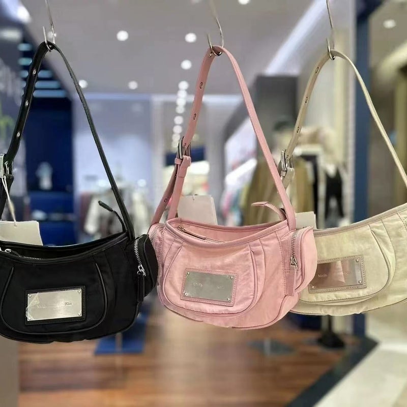 Matin Kim Motorcycle Shoulder Bag - Image 4