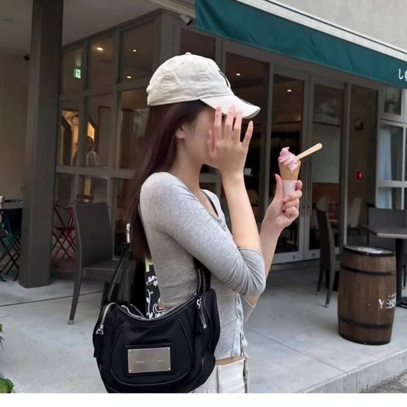 Matin Kim Motorcycle Shoulder Bag - Image 2